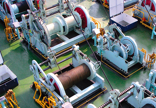 Winches for Engineering Vessel