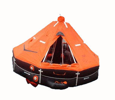 Davit-Launched Inflatable Life Raft