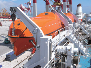 Gravity Overhead Rolling Type Davit