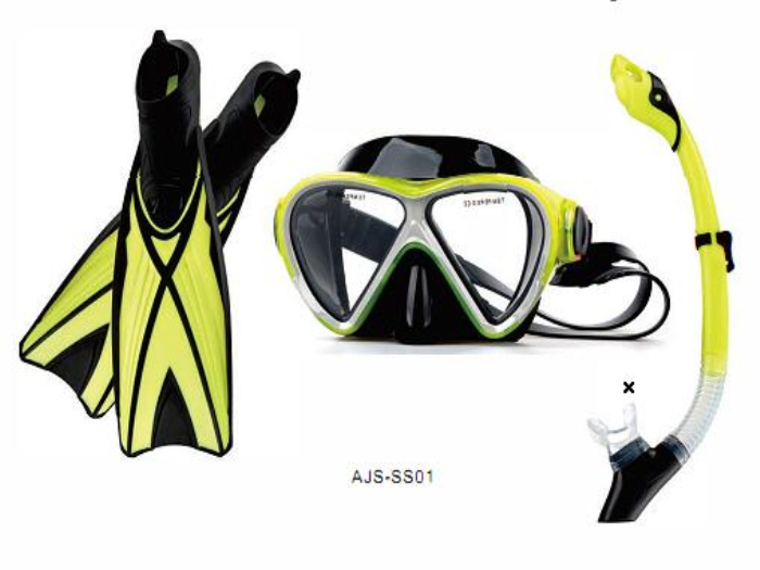 Professional Diving Snorkel Mask Set